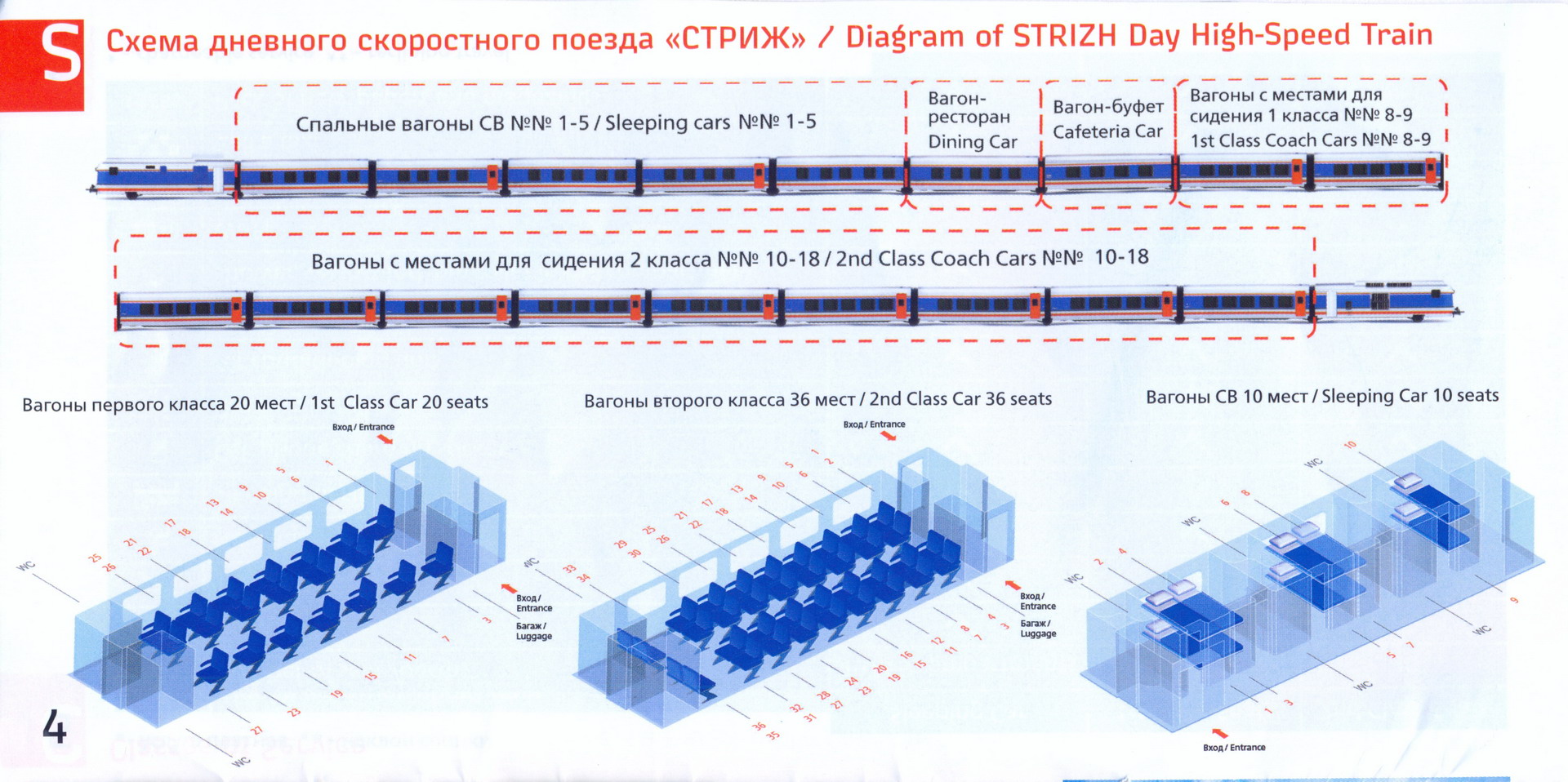 Схема мест поезда стриж нижний новгород-москва 6 Схема мест поезда стриж нижний новгород-москва 6