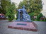 Полоцк. Рассвет. Памятник Симеону Полоцкому (2004; скульптор А. Финский) 